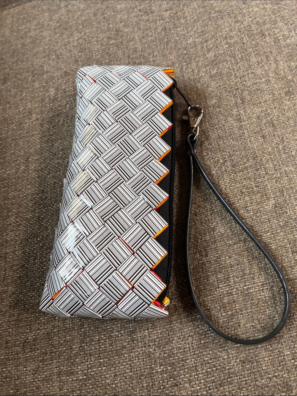 Ecoist gum wrapper wristlet NWOT